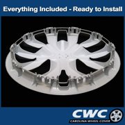CarolIna Wheel Cover 17-In. Hubcap Fits Rogue 2014 - 2020 Professionally Reconditioned OEM Nissan (1 Piece)