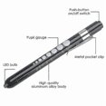 thumbnail image 4 of Medical Penlight with Pupil Gauge LED Pen Light for Nurses Doctors Reusable Flashlight for Nursing Students (Black), 4 of 5