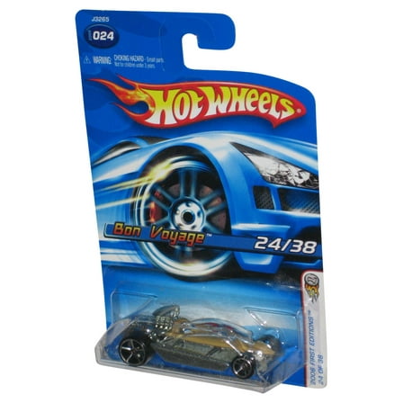 Hot Wheels 2006 First Editions 24/38 (2006) Silver Bon Voyage Car #024