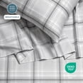thumbnail image 5 of Bare Home Ultra-Soft Sheet Set - Premium 1800 Collection - Deep Pockets - 3-Pieces - Twin XL, Tartan Plaid, 5 of 6