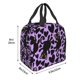 thumbnail image 3 of Easygdp Cartoon Black Cats Bolsa Térmica Premium - Tela Oxford Impermeable, Gran Capacidad, Bolsillo Frontal, Unisex para Trabajo, Escuela, Actividades al Aire Libre y Picnics, 3 of 8