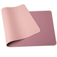 thumbnail image 1 of Elegant Desk Protector Mat, Dual-Sided Modern Professional Design Non-Slip Pu Leather, AirTag Case Compatible Universal Pet Collar Size For Office And Home (Soft Silicone), 1 of 8