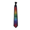 thumbnail image 2 of Light Up Tie, Responsion Eye Catching Outfits Sound Activated Light Up Tie Adjust Length with on Off Controller for Weddings, 2 of 7