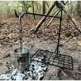 thumbnail image 2 of BATTLBOX Camping Grill Set, Steel Camp Cooking Grate Swivel Fire Grill, 2 of 9