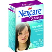 Nexcare Opticlude Orthoptic Eye Patches, Regular Size, 20-Count Boxes (Pack of 1 )