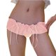 thumbnail image 1 of Gibobby Paquete de Tanga para dama Tangas de encaje para mujer, ropa interior Sexy de Tanga de cintura , bragas transpirables elásticas Hipster, bragas(Rosa,G), 1 of 5