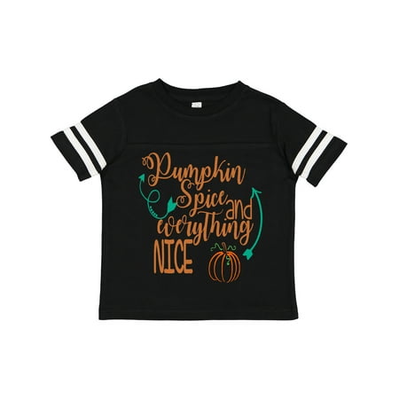 

Inktastic Pumpkin Spice and Everything Nice Gift Toddler Boy or Toddler Girl T-Shirt