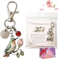 CaiYueKe A Little Hummingbird for You Keychain, Meaningful Mother's Day ...