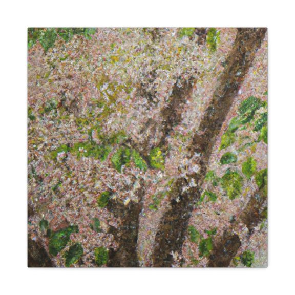 Cherry Blossoms Dance - Canvas