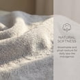 thumbnail image 3 of Unique Bargains Ultra Soft Cotton Hand Towel with Cute Embroidery Grey 1pc, 3 of 8
