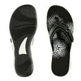 thumbnail image 3 of Flip Flops Non-slip Fashion Faux Leather Flat Sandals Summer Slippers for Woman, 3 of 8