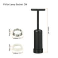 thumbnail image 2 of Unique Bargains Bagues de Douille de Lampe G9 Support d'Abat-jour Remplacement avec Outil de Retrait 1 Ensemble/5 Pcs, 2 of 5