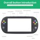 thumbnail image 5 of Consola De Juegos Portátil De Pantalla Grande De 7 Pulgadas Consola De Juegos Retro Portátil Construida En Más De 3000 Juegos Clásicos Joysticks Clásicos Consola De Juegos Batería De 1800 Mah Methold EL007725-00, 5 of 6