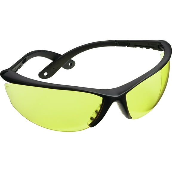 Champion Traps and Targets Shooting Glasses Open, Black/Yellow