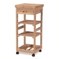 thumbnail image 1 of International Concepts Unfinished Kitchen Trolley, 1 of 12