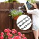 thumbnail image 5 of CHAO Cadenas para Colgar, Colgadores de Plantas, Accesorios de Jardín de Mármol Negro, Cadenas para Colgar de Repuesto para Macetas de Mármol Negro, Cadenas para Colgar en Peltre con Gancho, 5 of 5