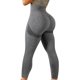 thumbnail image 3 of Pantalones de yoga elásticos para mujer, cintura alta, entrenamiento, gimnasio, vital, sin costuras, levantamiento de glúteos, sonrisa, control de barriga, 3 of 4