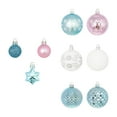 thumbnail image 3 of 44 Pieces Christmas Balls Ornaments Christmas Tree Decoration Baubles Assortment Blue Pink White, 3 of 9