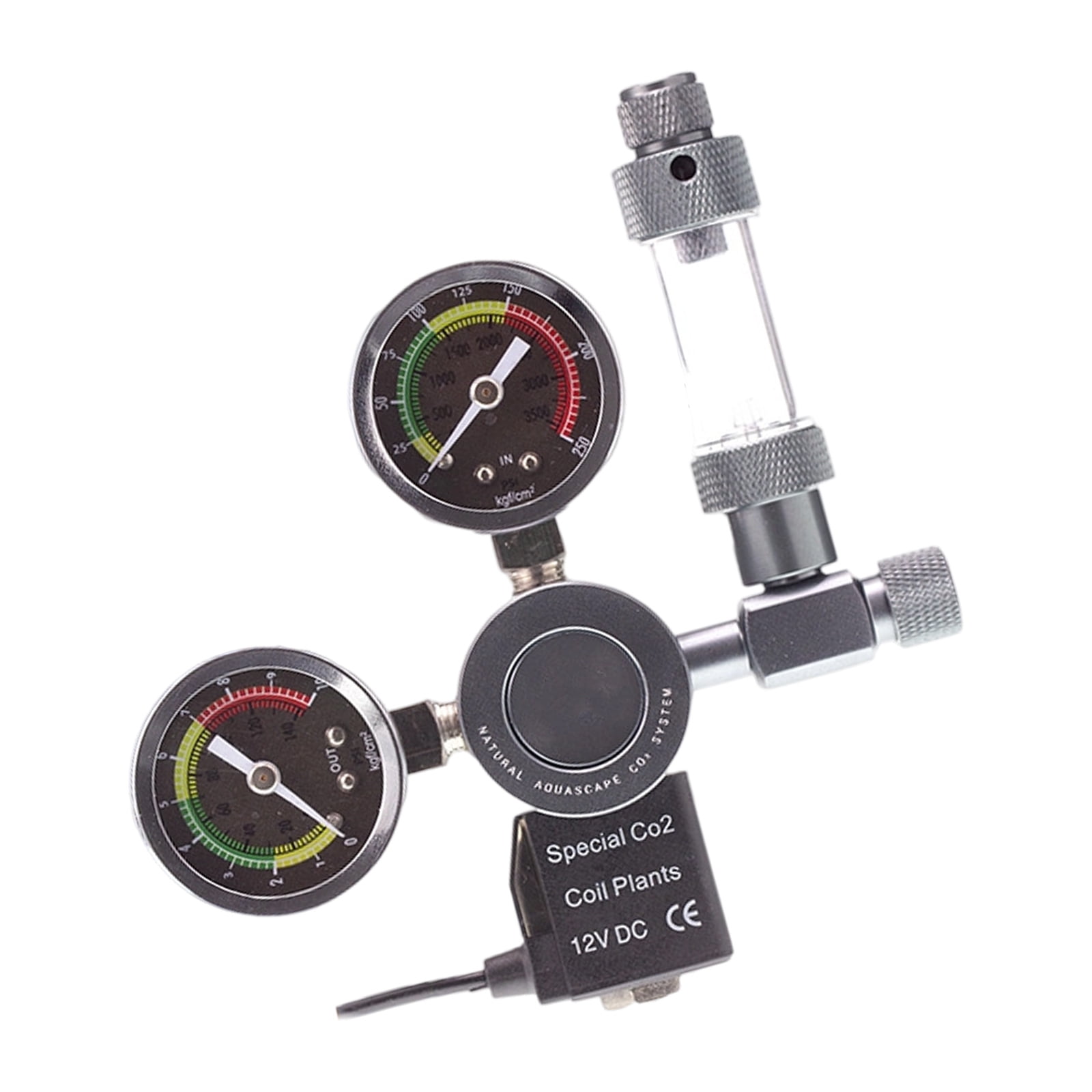 CO2 Regulator With Precise Gauges And Aluminum Construction