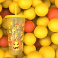 thumbnail image 6 of Pumpkin Thermochromic Water Cup Three-Piece Set,Halloween Pumpkin Color Changing Cup Set Halloween Cool Color Changing Plastic Water Cup Three Piece Set Funny Pumpkin Cover Strawes Plastic Cup, 6 of 9