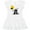 AA-White, variant on Inktastic Halloween Haunted House Witch and Bats Girls Baby Dress