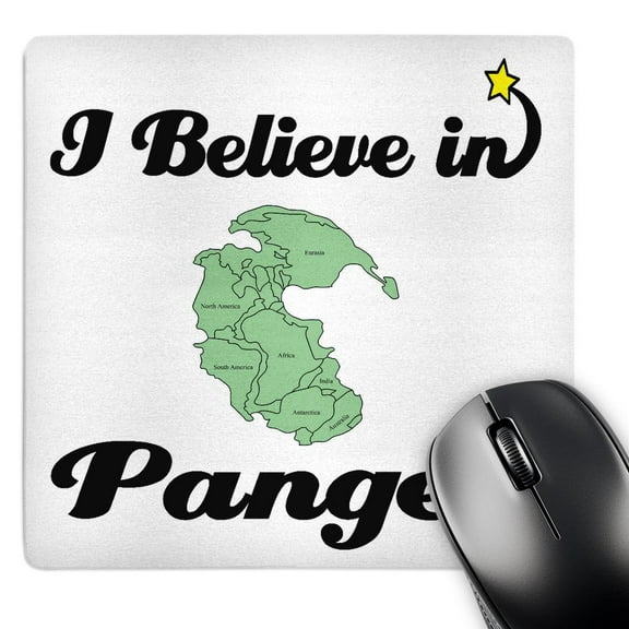 3dRose, I Believe In Pangea, MousePad