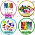 thumbnail image 2 of Arts and Crafts Supplies for Kids - Craft Art Supply Kit for Toddlers Age 4 5 6 7 8 9 - All In One, 2 of 4