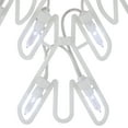 thumbnail image 4 of Northlight 15" LED Lighted Snowflake Christmas Window Silhouette - Pure White/Blue, 4 of 6