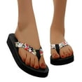 thumbnail image 4 of CAIXIA Flip Flops Arch Support Womens Comfort Cushioned Non- Flat Walking Sandals for Women, Ladies Summer Slides Sandal for Indoor Outdoor, 4 of 8