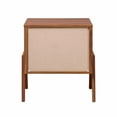 thumbnail image 6 of NPD Furniture Heaton Side Table 1 Drawer in Walnut, 6 of 14