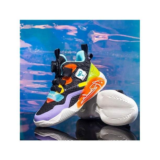 Zapatillas de baloncesto para niños y jóvenes, antideslizantes