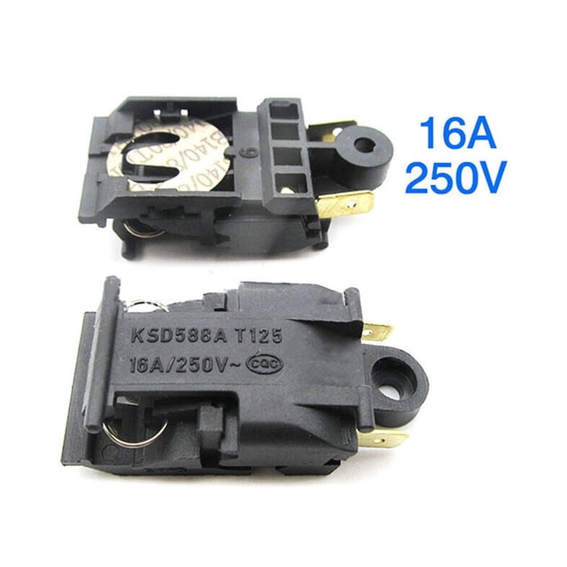 2PCS 13A/16A Power Electric Kettle Thermostat Switch Steam Kitchen Accessor