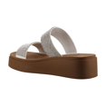 thumbnail image 4 of Sandalia Mujer Vosse Plataforma Casual plateado 23, 4 of 6