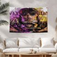thumbnail image 1 of Tapiz de Adams Wednesday de 3 x 5 pies, divertido tapiz para colgar en la pared, arte de cantante, tapiz para decoración del hogar, para dormitorio universitario, sala de estar, decoraciones para el, 1 of 7