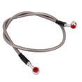 thumbnail image 3 of 90cm Long Gray Metal Universal Brake Line Cable for Motorcycle Motorbike - 10mm, 3 of 8