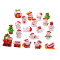 thumbnail image 1 of 21x adornos navideños en miniatura, decoración para casa de muñecas, decoración de escritorio para el hogar, Papá Noel, pequeñas figuras en miniatura BLESIY Figuras en miniatura, 1 of 8