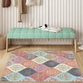 thumbnail image 6 of Bleum Cade Boho Floral Area Rugs 2x3 Entryway Rug,Non Slip Washable Door Mat Outdoor Indoor Welcome Mat for Entrance, 6 of 6