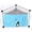 Blue, variant on Colourtree Guinea Pig Hideout Hideaway Corner Fleece Toys Cage Accessories Cute Ferret Hammock for Ferrets Chinchillas Hedgehogs Small Pets