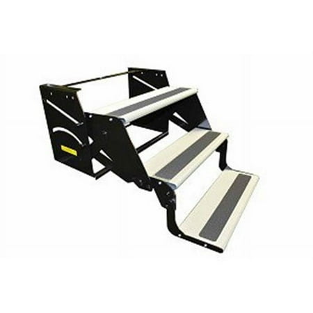 12249ALUMB 9 in. Rise Aluminium Triple Step