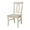 Unfinished, variant on International Concepts Set of 2 Wood Verona Chairs - Unfinished