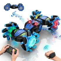 Kidstinct Gesture RC Car, Gesture Sensing Remote Control Cars for Boys 8-12 Fast, 360° Rotating Hand Controlled RC Car for Indoor & Outdoor, Sensing RC Stunt Car with Light & Music for Birthday Gifts