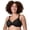 Dressed In Black, variant on Women's Smoothing T-Shirt Underwire Bra, Moisture Wicking (Plus Sizes)