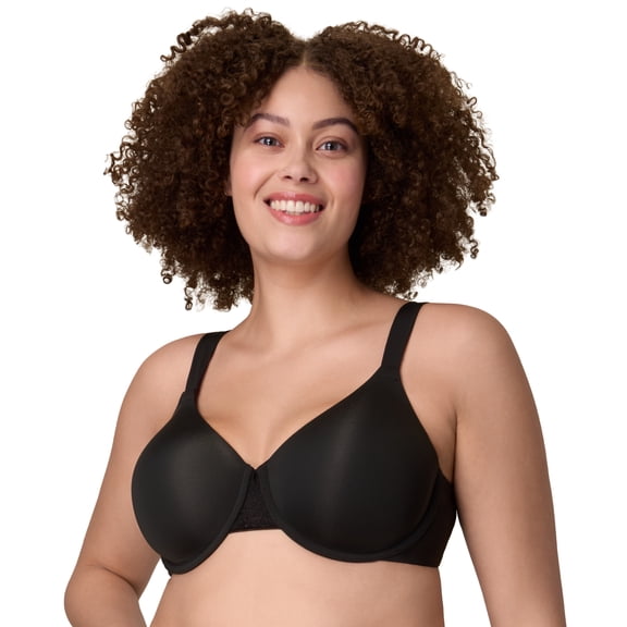 Playtex Women's Smoothing T-Shirt Underwire Bra, Moisture Wicking (Plus Sizes)