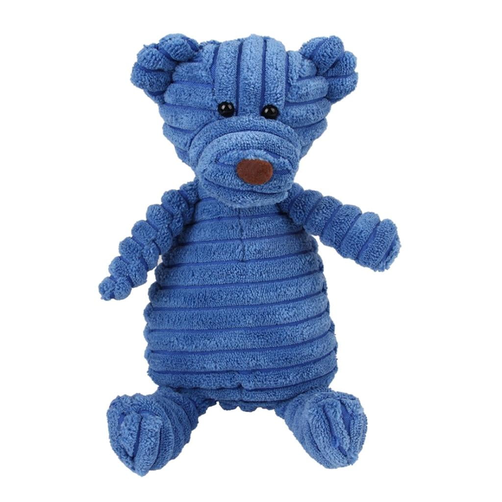 Blue bear dog toy discount