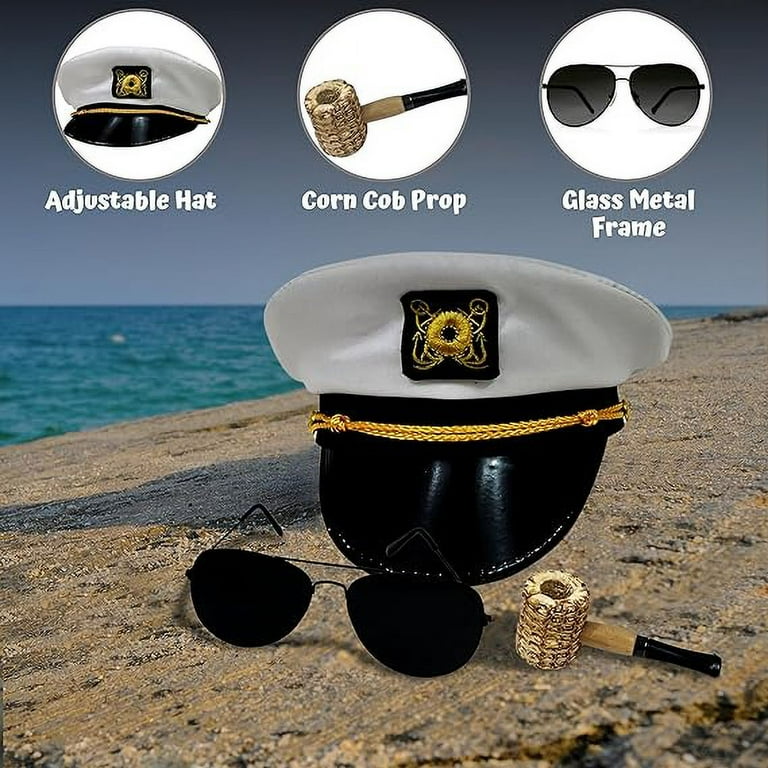 Captain hat sunglasses on sale