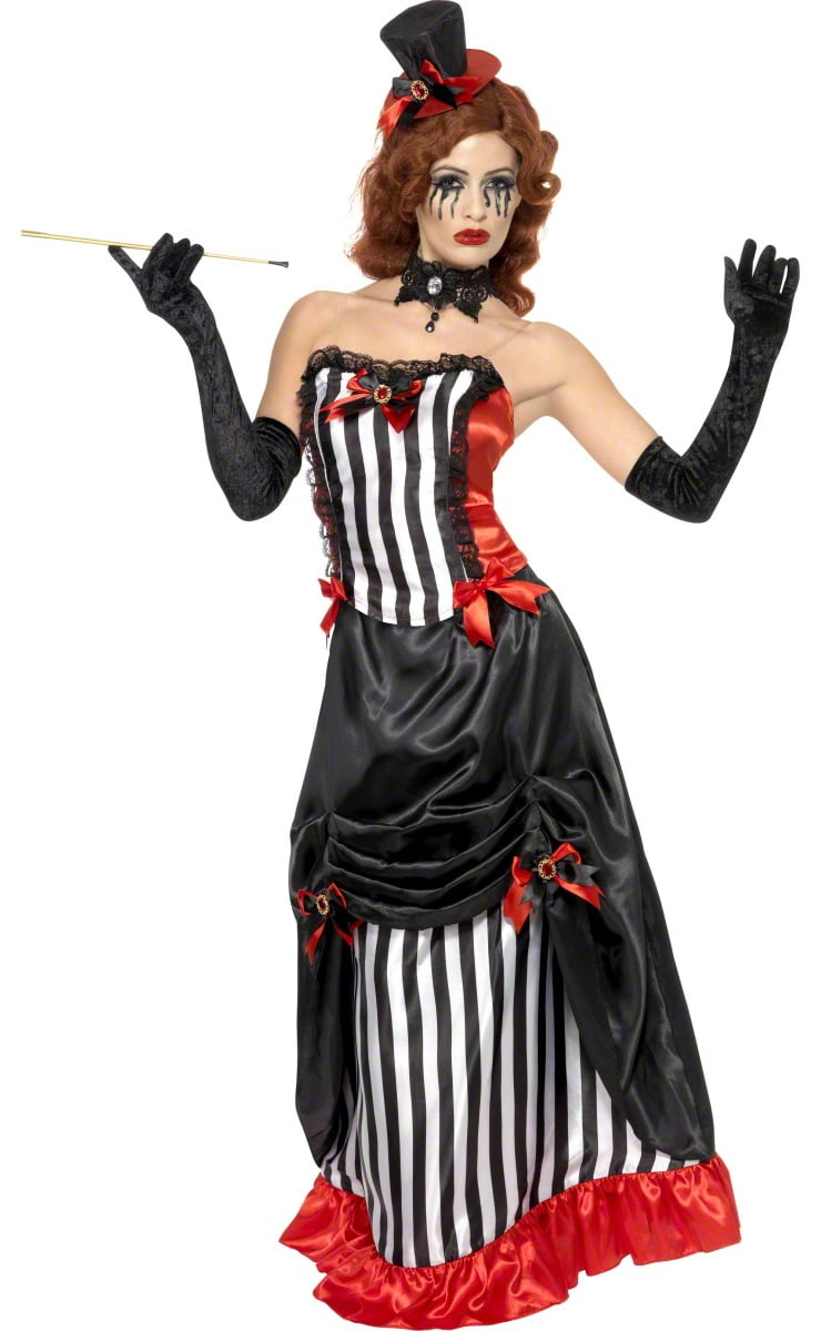 Smiffys Sexy Burlesque Gothic Vampire Adult Halloween Costume - Walmart.com