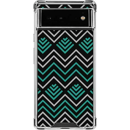 Skinit Stripes Techno Chevron Google Pixel 6a Clear Case