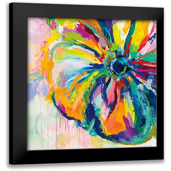 Vertentes, Jeanette 12x12 Black Modern Framed Museum Art Print Titled - Engaging