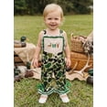 thumbnail image 5 of BemeyourBBs Toddler Baby Girl Duck Hunting Outfit Camouflage Romper Overalls One Piece Summer Clothes Baby Girl Animal Embroidery Sleeveless Bell Bottom Jumpsuits Overalls, 5 of 9