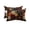Burgundy, Orange, Green, variant on Pack of 4 Outdoor Lumbar Pillow Covers 12x20 Inch, Boho Floral Waterproof Throw Pillow Covers Set, Vintage Blossom Dahlias Rose Rustic Plants Decorative Cushion Cases for Patio Porch Car